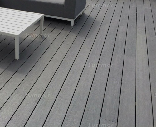 CLEARANCE AND EX-DISPLAY xx - WPC solid decking kits - grey
