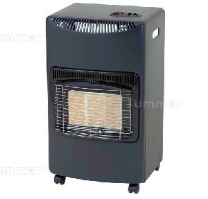 Portable indoor gas heaters