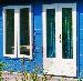 LOG CABINS - Additional large pane doors and windows - double glazed