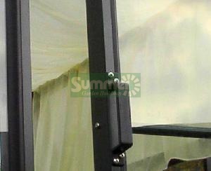 GREENHOUSES xx - Door options - sliding doors