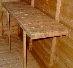 GARAGES AND CARPORTS xx - Workbenches - timber