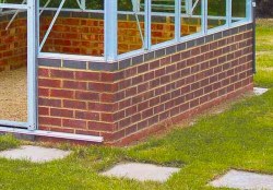 Dwarf Wall Greenhouse Bases - Supplied and Built Dwarf Wall Greenhouse Bases - Supplied and Built