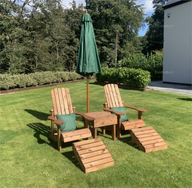 Adirondack Bistro Set 579 - Leg Rests, Table, Fully Assembled, FSC® Certified Adirondack Bistro Set 579 - Leg Rests, Table, Fully Assembled, FSC® Certified