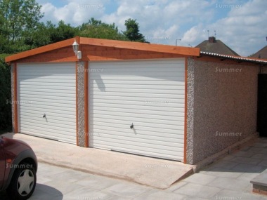 Spar Apex Double Concrete Garage 254