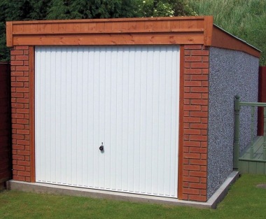 Spar Pent Concrete Garage 278 - Brick Posts