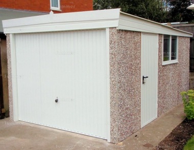 Spar Pent Concrete Garage 290 - PVCu Window and Fascias