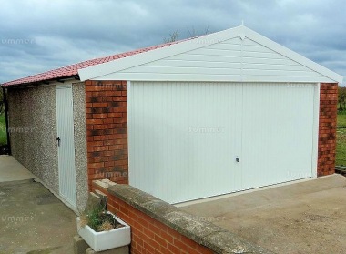 Spar Apex Double Concrete Garage 516 - PVCu Windows and Fascias Spar Apex Double Concrete Garage 516 - PVCu Windows and Fascias