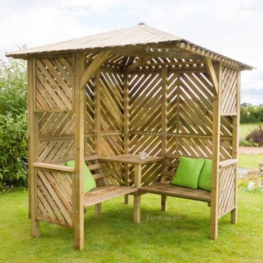 Corner Arbour 950 - Pressure Treated, FSC® Certified