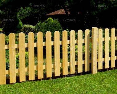 Fence Panel 484 - Planed Timber, 18mm Thick Boards, 4 Heights