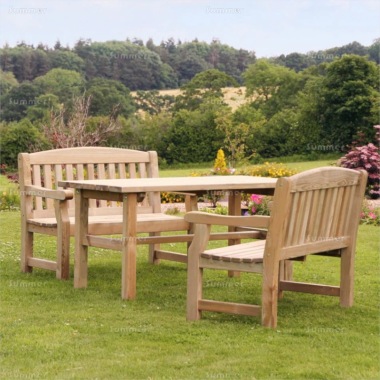 Pressure Treated 4 Seater Dining Set 876 - Benches