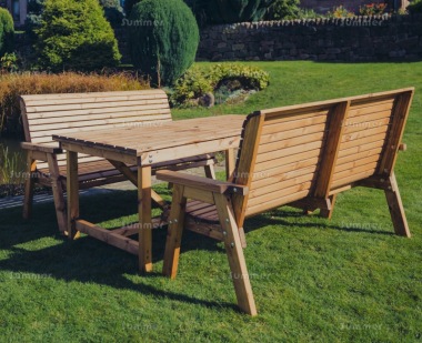 6 Seater Dining Set 649 - Benches, Rectangular Table 6 Seater Dining Set 649 - Benches, Rectangular Table