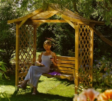 Garden Arbour 32 with Swing Seat