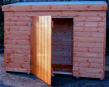 Pent Small Storage Shed 21 - Shiplap, All T and G, Fitted Free Pent Small Storage Shed 21 - Shiplap, All T and G, Fitted Free