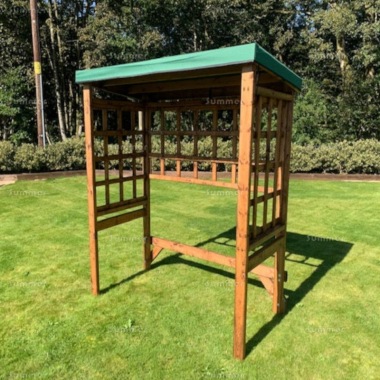 Garden Shelter 943 - Showerproof Canopy, Fully Assembled, FSC® Certified Garden Shelter 943 - Showerproof Canopy, Fully Assembled, FSC® Certified