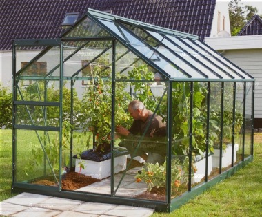 Aluminium Greenhouse 136 - Powder Coated