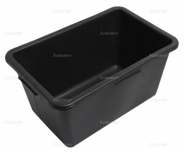 Heavy duty storage tubs, 60 litre, pack of 5