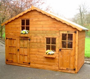 Two Storey Playhouse 135 - With Garage