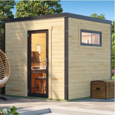 45mm Log Cabin 311 - Modern Aluminium Hybrid, FSC® Certified 45mm Log Cabin 311 - Modern Aluminium Hybrid, FSC® Certified