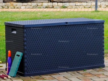 Plastic Storage Box 388 - High Density Polypropylene, Rattan Style Plastic Storage Box 388 - High Density Polypropylene, Rattan Style