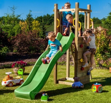 Tower Play Centre 411 - With Slide and Climbing Wall