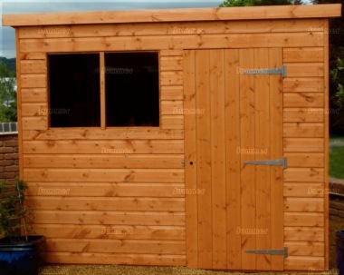 Pent Shed 051 - Shiplap, T and G Floor and Roof
