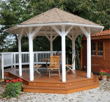 Wooden Gazebo 301 - Octagonal Wooden Gazebo 301 - Octagonal