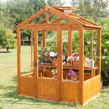 Apex Greenhouse 115 - Toughened Glass, FSC® Certified Apex Greenhouse 115 - Toughened Glass, FSC® Certified