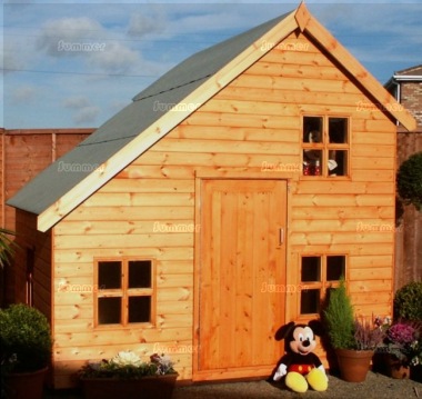 Two Storey Playhouse 10 - Upstairs to one Side