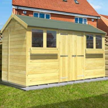 Pressure Treated Apex Shed 188 - Fast Delivery, Many Possible Designs Pressure Treated Apex Shed 188 - Fast Delivery, Many Possible Designs