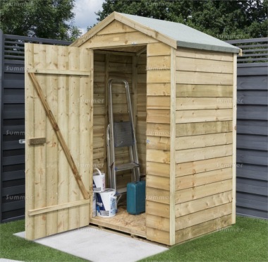 Overlap Apex Storage Shed 350 - Pressure Treated, FSC® Certified Overlap Apex Storage Shed 350 - Pressure Treated, FSC® Certified