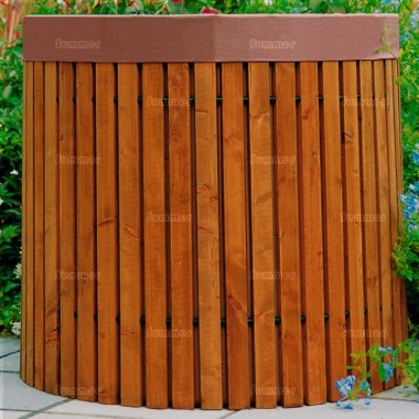 Water Butt, Wooden Slatted 3ft 3 Water Butt, Wooden Slatted 3ft 3